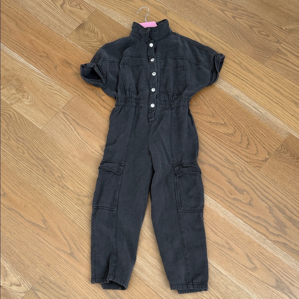 Zara Charcoal Kids Jumpsuit (Worn twice)